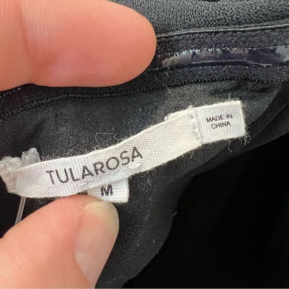 NWT Revolve x Tularosa Zena Jumpsuit in Black | Size M - Picture 9 of 10